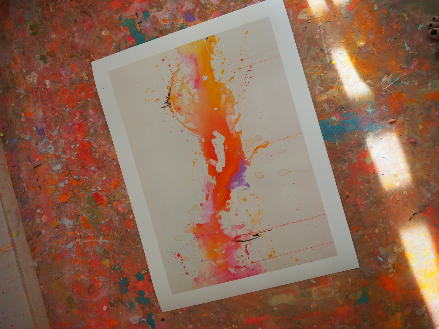 FINE ART PTRINT - pink wave