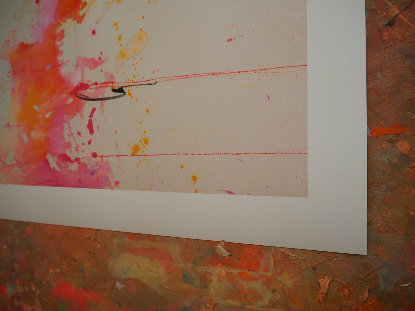 FINE ART PTRINT - pink wave
