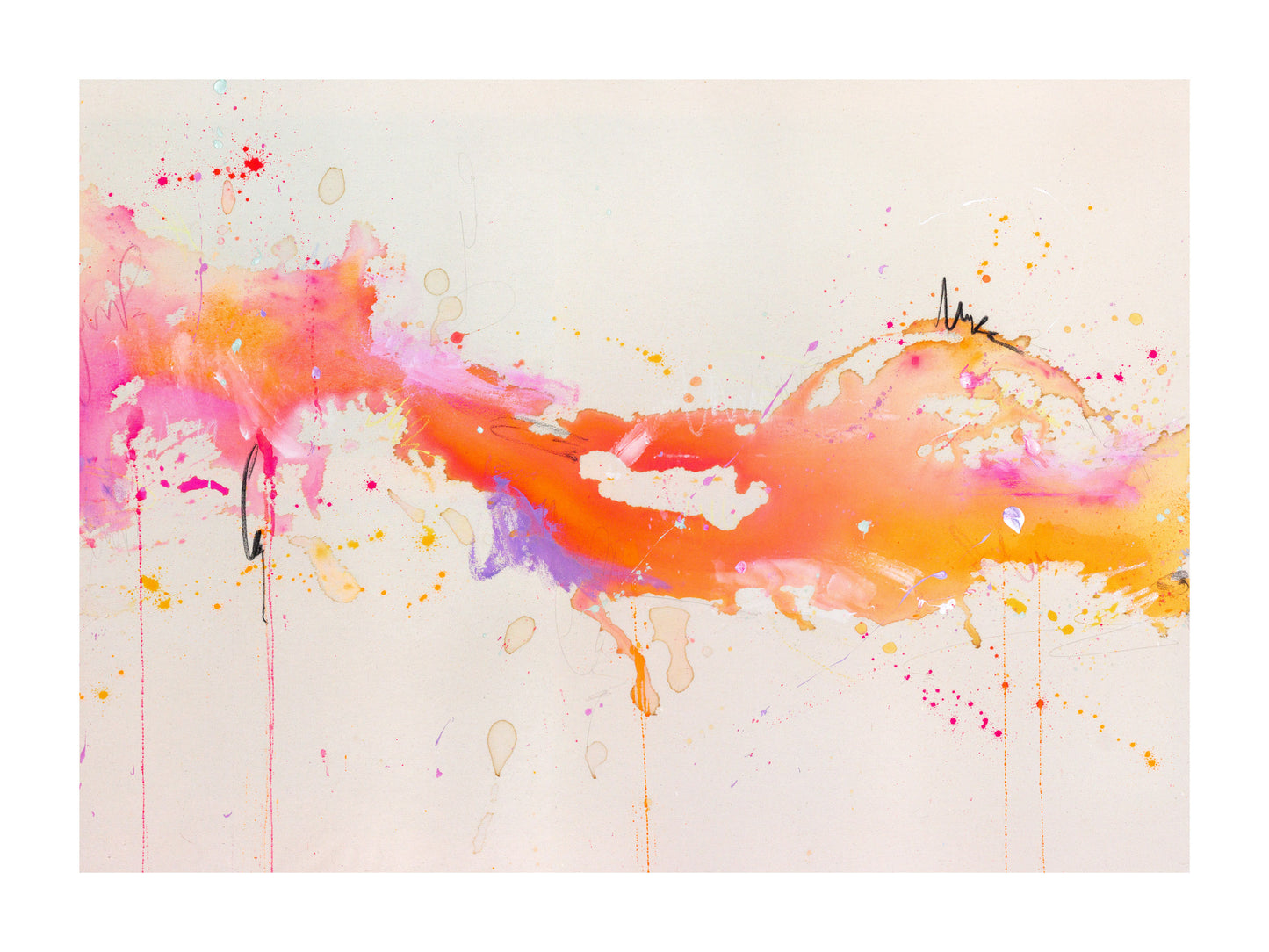 FINE ART PTRINT - pink wave