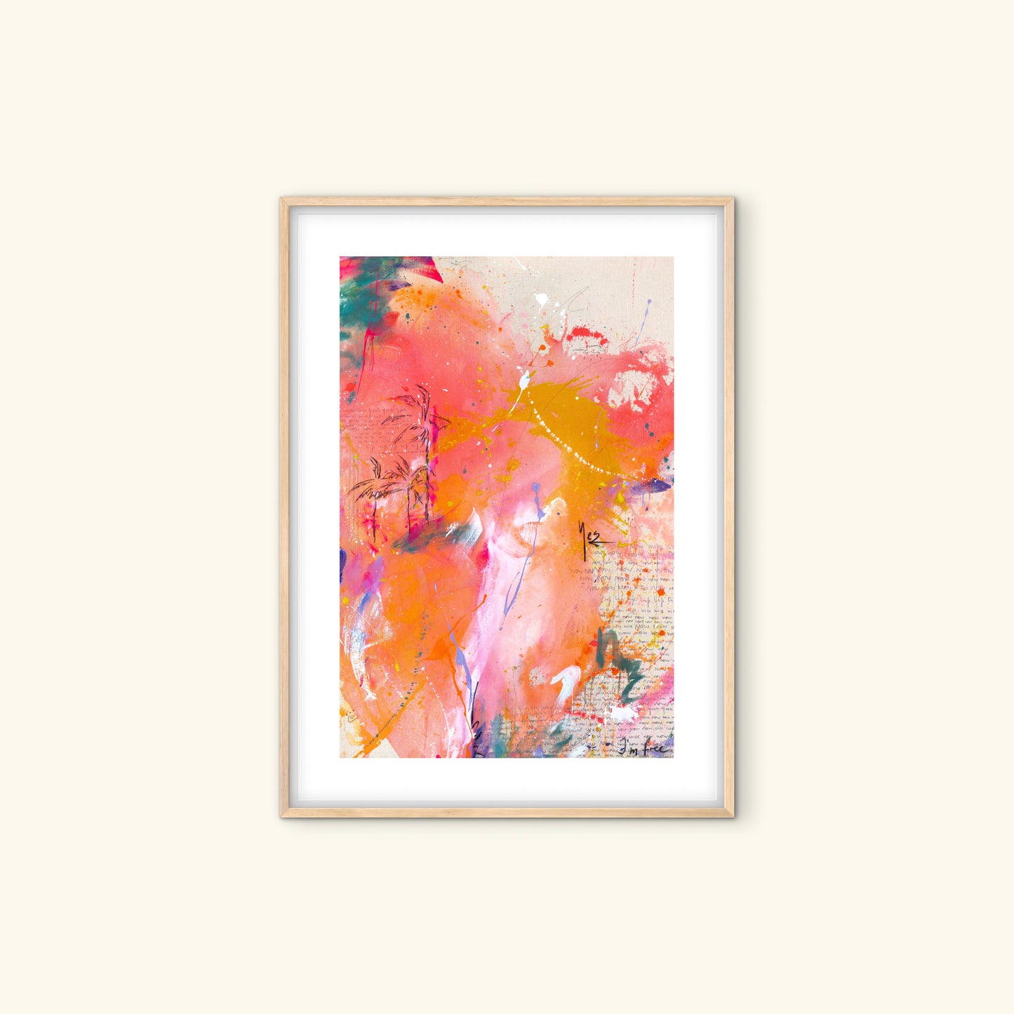 FINE ART PRINT - I´m free