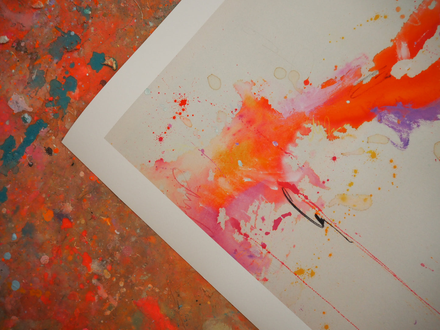 FINE ART PTRINT - pink wave