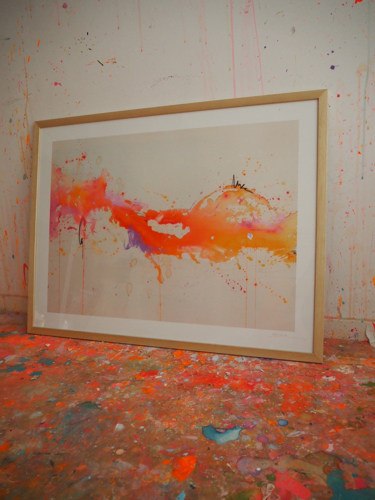 FINE ART PTRINT - pink wave