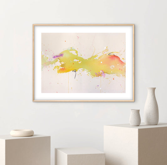 FINE ART PRINT - Green Wave